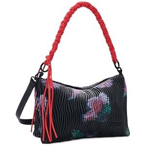 Desigual borsa a tracolla Xena Dortmund Across Body Bag Black nero