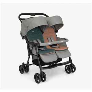 Joie Passeggino Gemellare Joie Aire Twin Pebble con Parapioggia