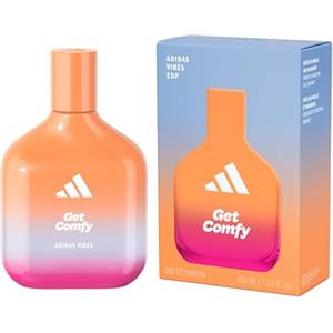 adidas Vibes Get Comfy Eau de Parfum, per Tutti, Rilassante e Confortevole, Profumo a Lunga Durata, Vaniglia e Mandarino 100 ml