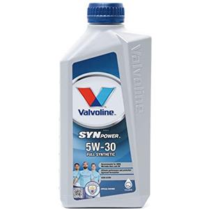 Valvoline Olio Motore SYNPower 5W-30 1L Lubrificante Auto Sintetico di prima qualità approvato OEM, offre il massimo delle prestazioni