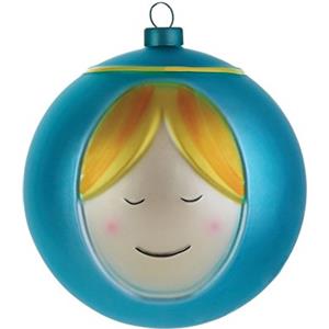 Alessi AMJ13 2 Madonna Palla per Albero di Natale, Vetro Soffiato, Multicolore