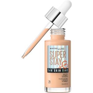 Maybelline New York Fondotinta in Siero SuperStay 24H con Vitamina C - 30 ml, Tonalità 21, Effetto Naturale e Luminoso