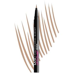 NYX Professional Makeup Lift And Snatch Penna Sopracciglia, A prova di sbavature, No transfer, Taupe