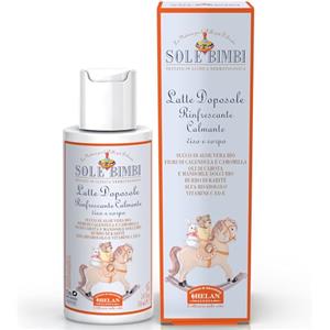 Helan, Sole Bimbi - Doposole Bambini e Neonati Lenitivo con Vitamina E e Olio di Mandorle Dolci, Crema Doposole Corpo Idratante con Burro di Karitè e Aloe Vera, Dopo Sole Calmante con Camomilla 150 ml