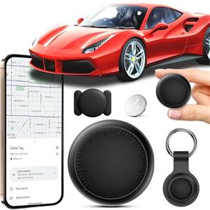 LocLynx GPS Tracker per Auto, Air Tracker Android,Magnetico Gps Per Auto, IP68 Impermeabile Auto Localizzatore con App Copertura Globale In Tempo Reale Tracciare Veicolo/Moto, Senza SIM Senza ABO