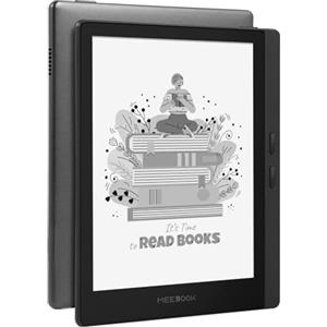 AZMXDVP Meebook E-Reader M7 | 6,8' Eink Carta Bildschirm | 300PPI Smart Light | Android 11 | Ouad Core Prozessor | Out Speaker | Support Google Play Store | 3GB+32GB Speicher | Micro-SD slot | Grau