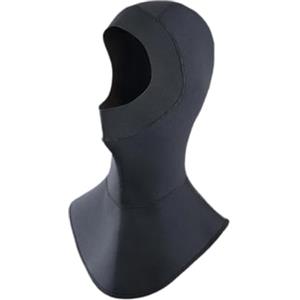 Generic Cappuccio in Neoprene per Muta, Berretto da Sub, Cappuccio Termico da Collo Allungato, Cappuccio da Sub, Berretto per Muta da Canoa E Vela PE, Nero