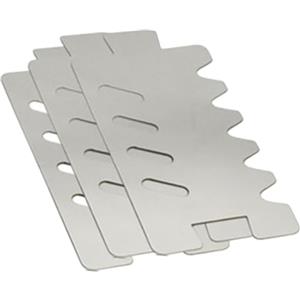 QLECXZI Paravento per esterni, pannelli antivento pieghevoli e resistenti, per picnic, campeggio, escursionismo, fornelli da campeggio, parabrezza in acciaio inossidabile,