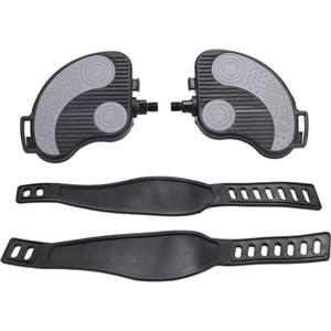FytStycale Pedale per Cyclette da Palestra Pedale per Cyclette con Cinghia Regolabile Pedale per Ellittica Attrezzatura Fitness Pedale Antiscivolo Accessori in P, B
