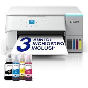 Epson EcoTank ET-2959 Stampante con Serbatoi D'inchiostro | Stampa a Casa Alti Volumi | Wi-Fi | A4 | Stampa, Copia, Scansione | Display LCD 3.7 cm | Stampa Fronte/Retro | 3 Anni D'Inchiostro Inclusi