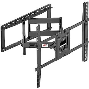 NB North Bayou SP5 Supporto TV Parete Pesante per Schermo 75-110" | Doppio Braccio, Sostenere Fino a 91 kg | VESA 400x400-800x600 mm