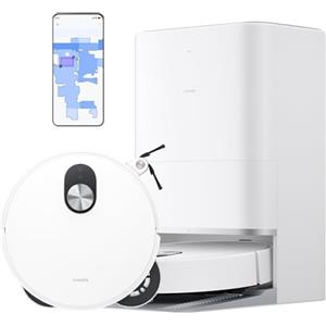 XIAOMI Robot Vacuum 5 Pro - Robot Aspirapolvere Lavapavimenti Intelligente,vacuum cleaner con Videocamera HD 5MP Supporto per chiamate unidirezionali,20.000 Pa,Radar intelligent