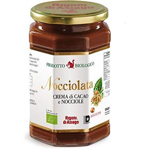 Asiago Food NOCCIOLATA BIO RIGONI DI ASIAGO CREMA SPALMABILE 650g BIOLOGICA CACAO CIOCCOLATO