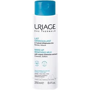 Uriage Latte Demaquillante 250ml - Struccante Delicato per Viso e Occhi, 95% Ingredienti Naturali