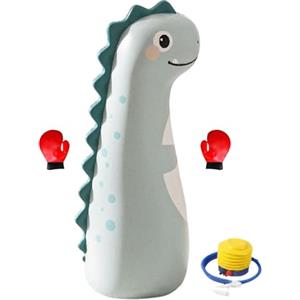 Generico Sacco Da Boxe Per Bambini,Set Di Box Gonfiabile In PVC Con Stile Ispirato Ai Cartoni Animati | Sacco Da Pugilato Divertente Per Fitness Con Sabbia | Per Ragazze, Adolescenti, Bambini, Figlie E Figli