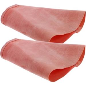 CORHAD Polsini di Ricambio in Gomma Rosa 2 Pezzi per Mute Sub da Immersione, Guarnizioni Impermeabili per Riparazione Polsini, Compatibili Mute Stagne e Accessori per Piscina