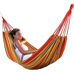 TrAdE Shop Traesio Amaca da Campeggio a Sacco Relax Giardino con Sacca Trasporto, 100 x 200 cm