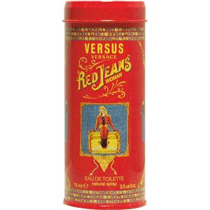 Versace Red Jeans Eau De Toilette 75 ml - Fragranza Floreale e Fruttata per Donna