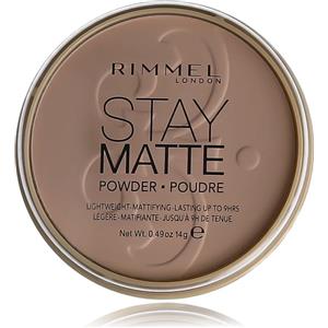 Rimmel London Stay Matte Cipria donna 14 g tonalità 003 Peach Glow