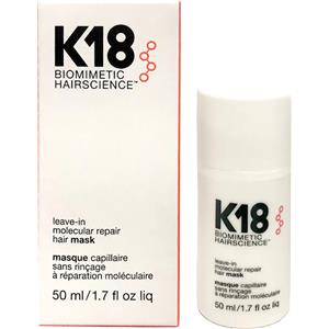 K18 Molecular Repair Leave-In Hair Mask Maschera per capelli donna 50 ml opzione Con scatola