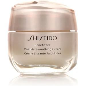 Shiseido Benefiance Wrinkle Smoothing Cream 50 ml - Crema viso anti-invecchiamento, idratante e levigante per pelle secca e matura