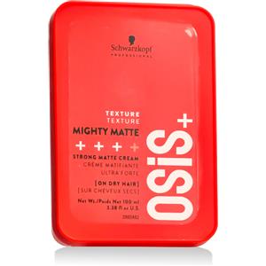 Schwarzkopf Professional Osis Mighty Matte - Crema Fissante Opacizzante per Capelli 100 ml