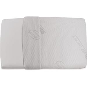 Baldiflex Baldiflex Cuscino In Memory Foam Forma Classica a Saponetta Fodera Silver Safe Dimensione 70x40 Cm