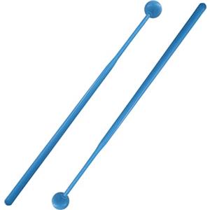 Oshhni 2 bastoncini per percussioni,8 pollici di lunghezza per bambini, mazze xilofono strumenti a percussione mazza a campana, Blu