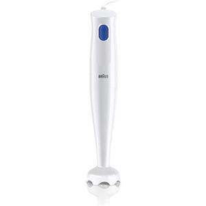 Braun MINIPIMER MQ10.000P MultiQuick1 5 ANNI DI ASSISTENZA, Frullatore ad immersione leggero, Sistema EasyTwist per cambiare facilmente accessorio, Tecnologia Splash niente schizzi, Bianco