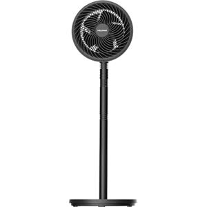 PELONIS Ventilatore a Colonna Altezza Regolabile 4 Livelli, Ultra Silenzioso con Oscillazione 90° & 3 Velocità per Camera, Ufficio
