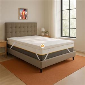 Comfy Line - Topper rigido Singolo 90x190 per Materasso in Poliuretano Espanso 5,5 cm - Correttore per materassi morbidi, Certificato - Made in Italy
