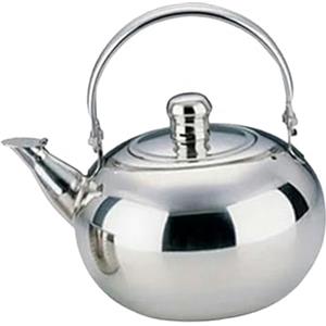 F Fityle Bollitore per Il tè Bollitore in Acciaio Inossidabile Pentola per Cucinare Bollitore per Acqua Teiera con Filtro Bollitore per Piano Cottura da Cucina, 1 litro