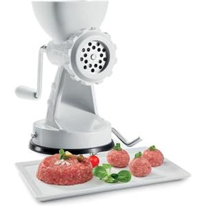Ghidini Cipriano 2509 Tritacarne con Accessori per Insaccati-Pasta e Biscotti