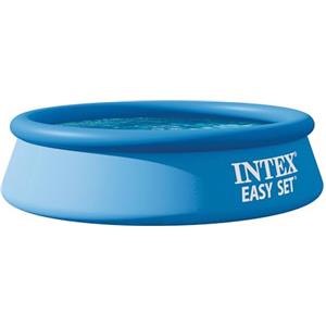 Intex 28106NP - Piscina Fuori Terra Easy Set Rotonda, 1942 L, PVC, Azzurro, 244x61 cm