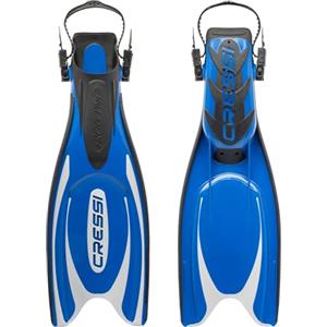 Cressi Frog Plus, Pinne per Immersione con Cinturino Regolabile Unisex Adulto