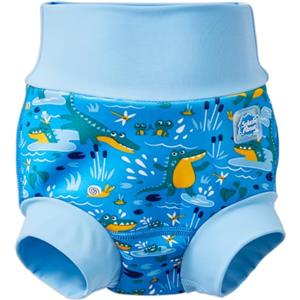 Splash About Happy Nappy Pannolino da Nuoto Riutilizzabile, Vintage Moby, 12-24 Mesi