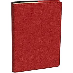 Quo Vadis 195086Q Agenda PLAIN Lingua italiana Anno 2027 Colore Bordeaux Formato 10x15 cm Mensile 12 Mesi Gennaio-Dicembre Carta Bianca con rubrica Copertina Amovibile in Pelle Marlow