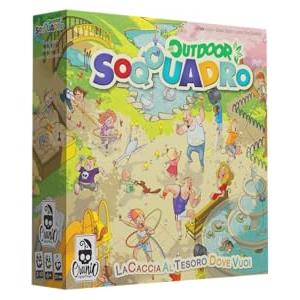 Cranio Creations - Soqquadro Outdoor - La Caccia al Tesoro dove vuoi tu! - Gioco da Tavolo per Bambini - Età 6+ - Da 2 a 10 Giocatori - Edizione in Lingua Italiana