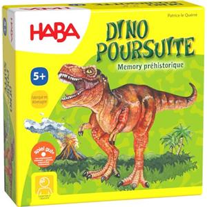 HABA - Gioco di memoria preistorica: Dino Poursuite