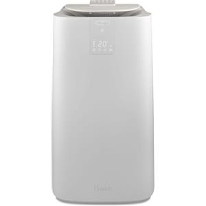 De'Longhi Pinguino GentleJet - Condizionatore Portatile 3 in 1 con Deumidificatore e Ventilatore, 11500 BTU/h, per Ambienti Fino a 100 m³, Silenzioso, Classe Energetica A+, Bianco (PACAP98GENTLEJET)
