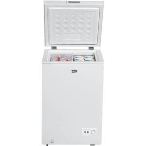 Beko CF100EWN: Congelatore Orizzontale, Statico, 98 L, 54.5 cm