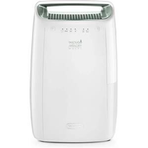 De'Longhi Tasciugo AriaDry - Deumidificatore, Capacità deumidificazione 12l/24h, Serbatoio 2,1L, Bianco (DEX212SF)