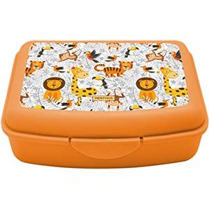 NERTHUS FIH 921 lunch box bambino safari scatola pranzo leggera resistente facile pulizia