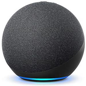 Amazon Echo (4ª generazione), versione internazionale - Audio di alta qualità, hub per la Casa Intelligente e Alexa - Antracite