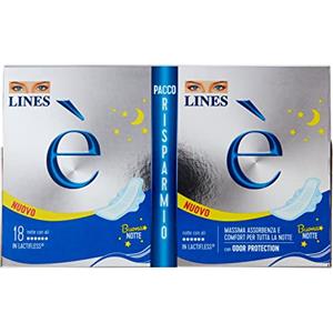 Lines Assorbenti LINES È GIORNO con ali x22 pezzi per ciclo mestruale