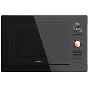 Cecotec Microonde da Incasso Digitale GrandHeat 2500 Built-In Touch SteelBlack 900 W, da incasso, 25 L, 1000 Watt Grill, 8 funzioni preimpostate, timer, pannello di controllo tattile