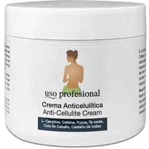 MUNTRADE Crema Anticellulite con Caffeina, Fucus e Tè Verde 500 mL | Crema Rassodante e Rimodellante del Contorno Corporeo, Idratante e Tonificante