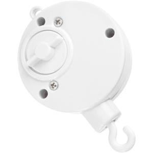 CIYODO Carillon Decorazione Plastica Bianco per Design in a Culla Musicale Giocattolo Gancio Educativo come Ragazzo Ragazza per Lettino