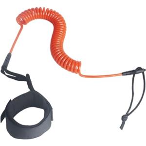 RNXRZANK Leash per Tavola da Surf E Paddleboard, Cinghia Portatile per Le Gambe, Ideale per attività Acquatiche, Orangina