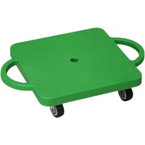 AsrMyjcx Scooter Bambini Piastra Seduta Maniglie Ruote Sicure Giocattolo Motricità PP Adatto attività Ludiche Educazione Domestica Palestra Gioco all'Aperto, Verde